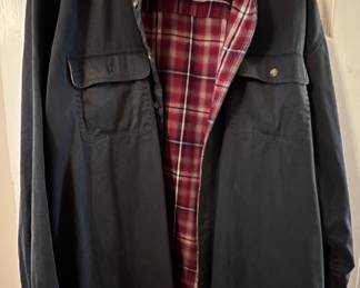 LL Bean flannel lined jacket