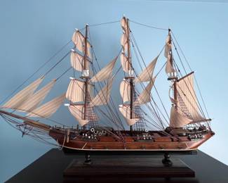 Tall ship model