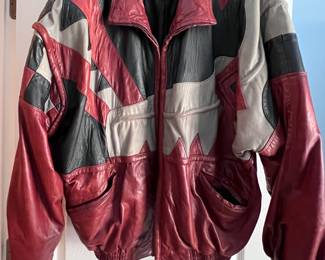 El Venado leather bomber jacket