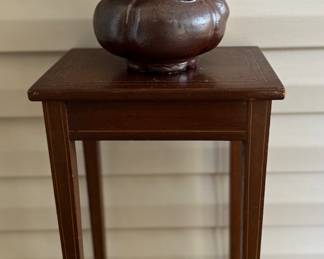 Small wood plant stand