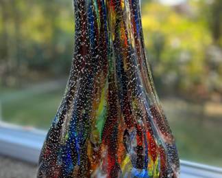 Murano glass vase