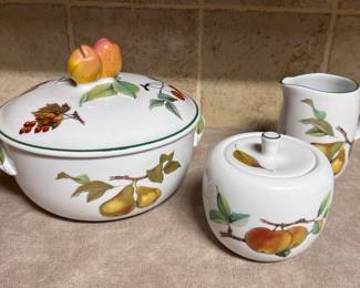 Royal Worcester porcelain dish set
