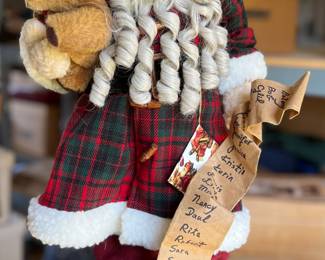 2 foot tall Scottish Santa