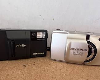 Olympus pocket film cameras