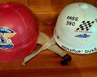 House, basement and garage will be FULL plus outdoor items will line the driveway!! 1951 and 1955 Soap Box Derby helmets, very rare!!