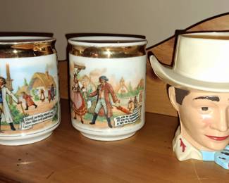 Vintage children's items. 