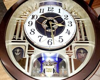 Seiko "Melodies in Motion" wall clock