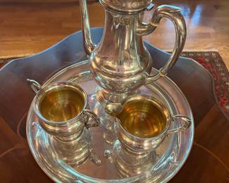 Sterling coffee service