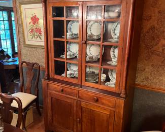 Antique cherry cupboard