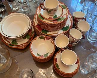 Fransican Apple dishes