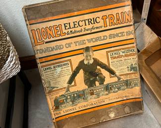 Lots of Lionel trains. This one set still in box