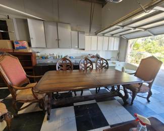 Herendon Antique Table and Chairs. Make all offers