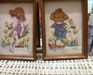 Pictures in master bathroom