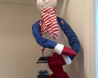 Hanging snowman