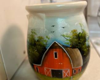 Kitchen utensil container