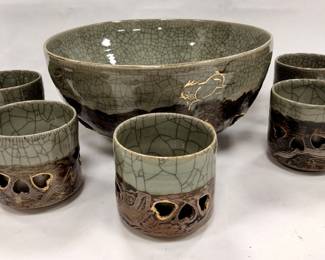 MID-CENTURY JAPANESE SOMAYAKI