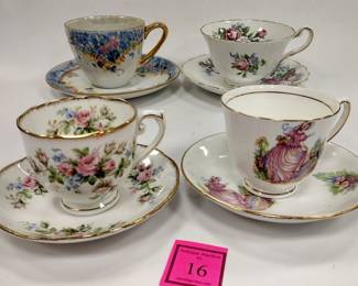 ENGLISH TEACUPS