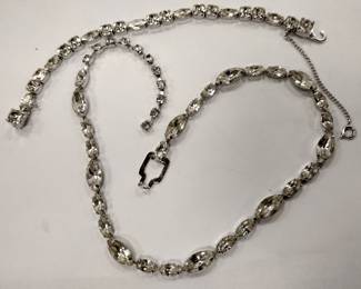 EISENBERG NECKLACE AND EISENBERG ICE BRACELET