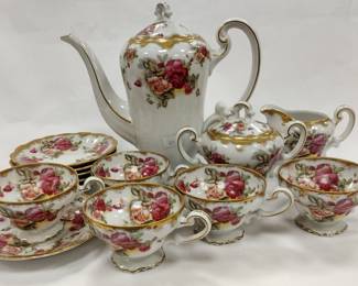 VINTAGE WAKO CHINA TEA SET, MADE IN JAPAN