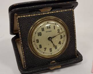 VINTAGE SOCHARD TRAVEL CLOCK - RUNNING