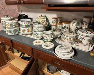 Amazing Port Meirion Botanic Garden Pottery Enamel Cook Wares