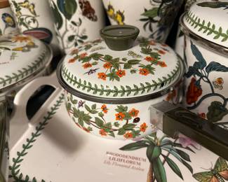 Amazing Port Meirion Botanic Garden Pottery Enamel Cook Wares