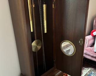 1976 Seth Thomas Grandfather Clock Mahogany BIN $300 