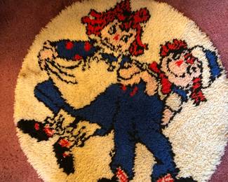 Raggedy Ann and Andy rug
