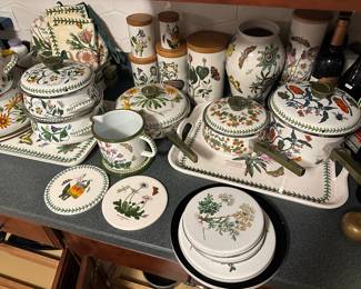 Amazing Port Meirion Botanic Garden Pottery Enamel Cook Wares