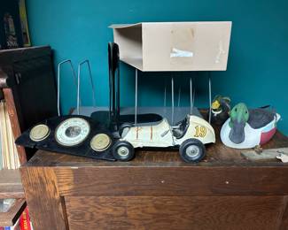 Vintage Model cars and Duck Decoys