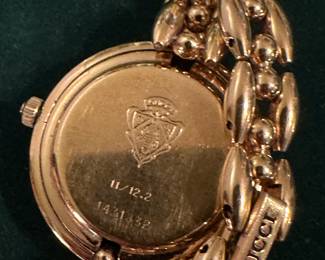 Vintage Gold Plated Women’s Gucci Watch