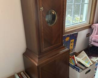 1976 Seth Thomas Grandfather Clock Mahogany BIN $300 