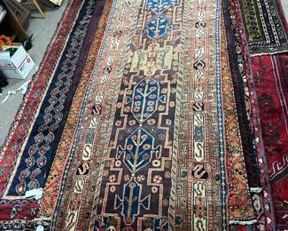 12.1' x 3.8' Runner Made in Iran 100% wool