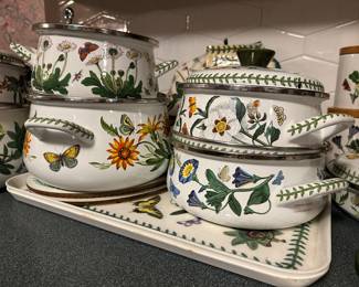 Amazing Port Meirion Botanic Garden Pottery Enamel Cook Wares