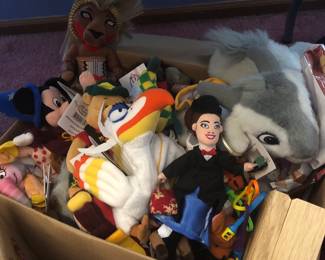 Disney stuffed animals and plushies 