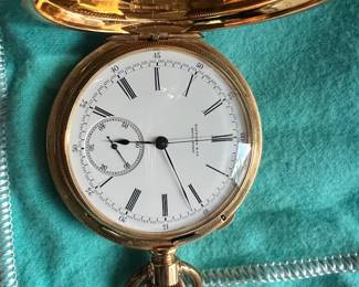 18k Gold Tiffany & Co. Pocket Watch