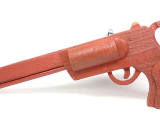 Gun Shop Trade Sign of Revolver (32" long)