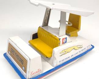 NY Worlds Fair Greyhound Escorter Friction Toy