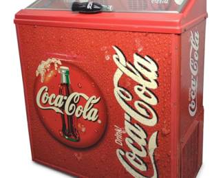 Coca Cola Electric Bottle Cooler Fridge (RPUC100)