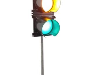 LFE Automatic Traffic Signal Light on Stand
