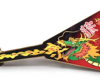 Neon Dragon Guitar Sign (54" long)