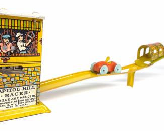 Unique Art Capitol Hill Racer Tin Wind-Up Toy