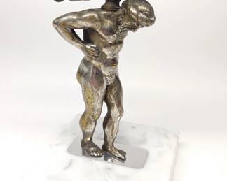 Vintage Cigar Striker Lighter of Atlas & Rocket