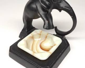Frankart Art Deco Elephant Ashtray