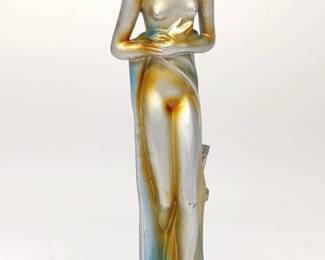 Art Deco Nude Woman Cigar Striker Lighter