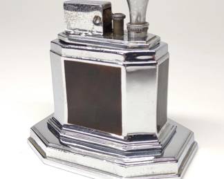 Ronson Touch Tip Octette Table Lighter (Chrome)