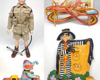 Online Only Vintage Toys & Advertising Auction - Bayside Auctions - Ends Oct 7th : BaysideAuctions.com