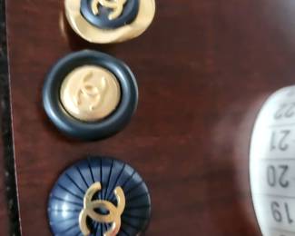 Chanel buttons