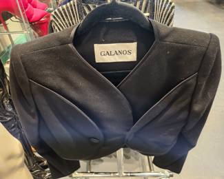 Galanos cropped gorgeous jacket