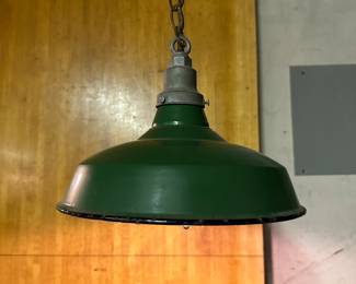 Enameled light fixture 